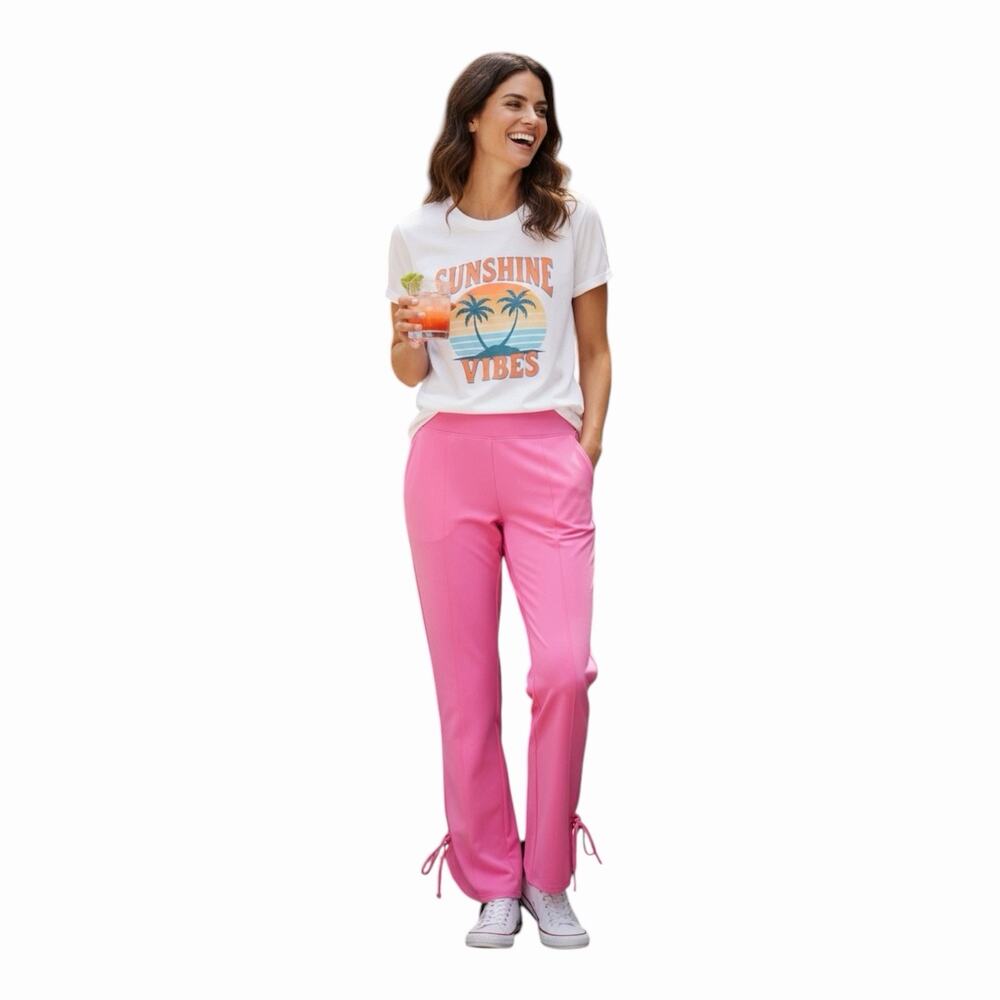 Gianfranco Ferré Jeans Pink Straight Leg Pants IT 46 US 10 NWT Barbiecore Italy